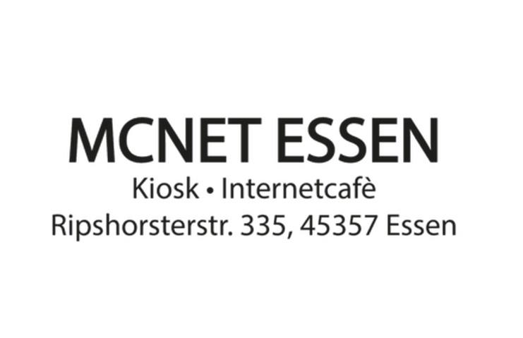 Logo von MCNET ESSEN, Kiosk und Internetcafé, mit Adresse Ripshorsterstr. 335, 45357 Essen.